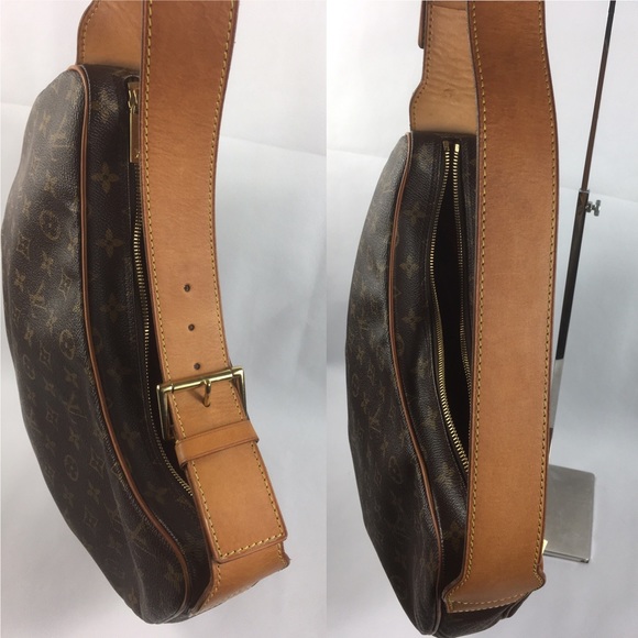 STUNNING ZIPPERED HOBO CROISSANT GM LOUIS VUITTON - Picture 6 of 11